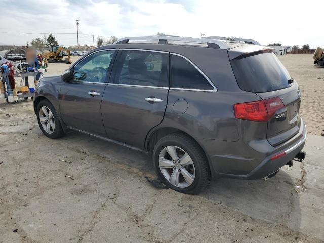 2HNYD2H43AH514264 - 2010 ACURA MDX TECHNOLOGY GRAY photo 2