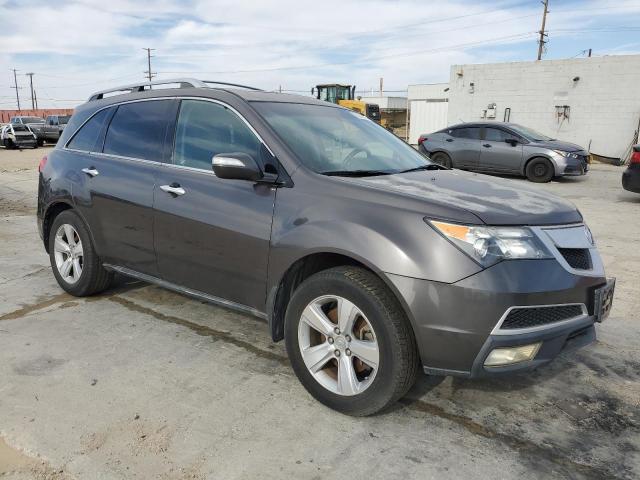 2HNYD2H43AH514264 - 2010 ACURA MDX TECHNOLOGY GRAY photo 4
