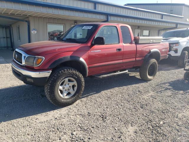 5TESN92N82Z033774 - 2002 TOYOTA TACOMA XTRACAB PRERUNNER მუქწითელი ფოტო 1