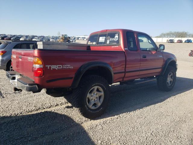 5TESN92N82Z033774 - 2002 TOYOTA TACOMA XTRACAB PRERUNNER მუქწითელი ფოტო 3