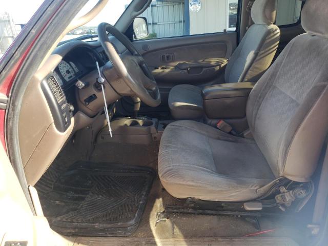 5TESN92N82Z033774 - 2002 TOYOTA TACOMA XTRACAB PRERUNNER მუქწითელი ფოტო 7