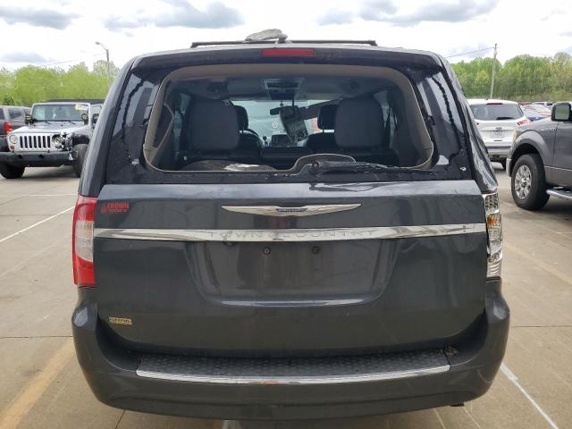 2C4RC1CG0CR168650 - 2012 CHRYSLER TOWN & COU TOURING L GRAY photo 6