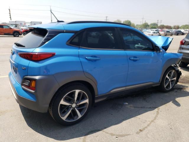 KM8K33A50JU106207 - 2018 HYUNDAI KONA LIMITED BLUE photo 3