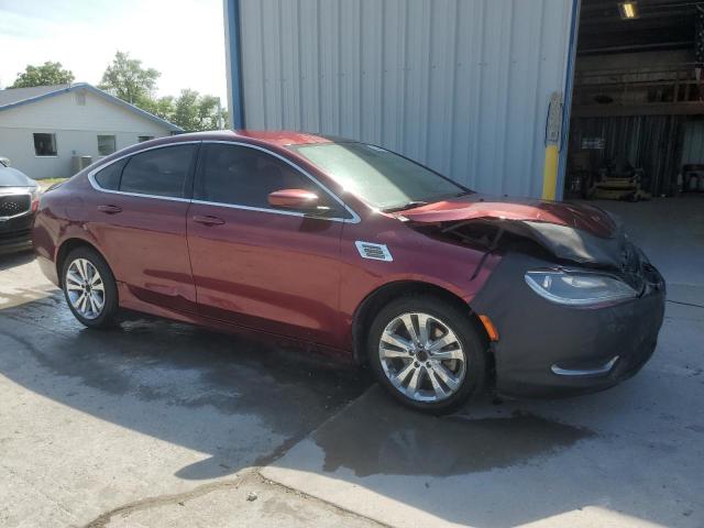 1C3CCCAB0FN557979 - 2015 CHRYSLER 200 LIMITED BURGUNDY photo 4