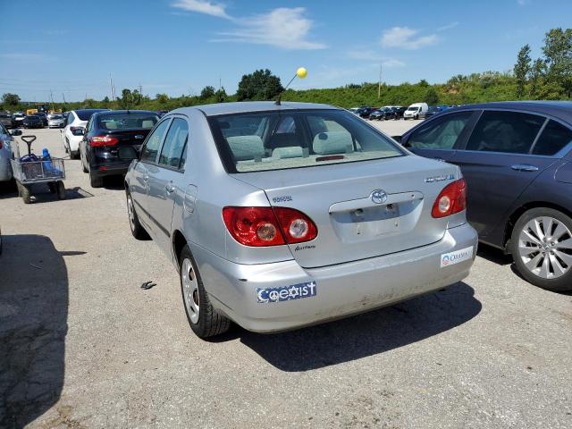 1NXBR32E18Z014045 - 2008 TOYOTA COROLLA CE SILVER photo 3