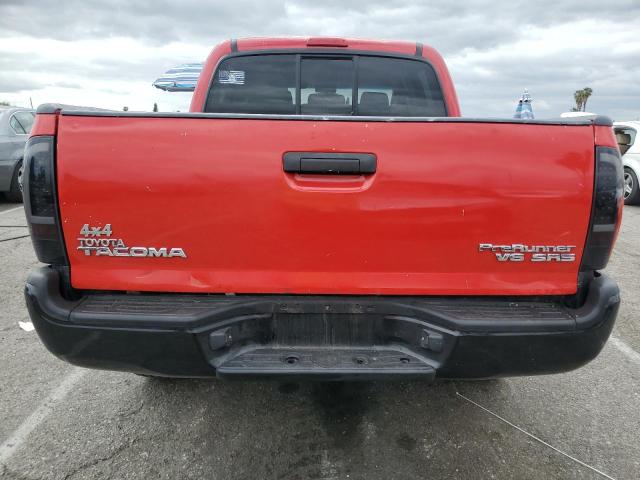 5TEJU62N17Z464915 - 2007 TOYOTA TACOMA DOUBLE CAB PRERUNNER RED photo 6