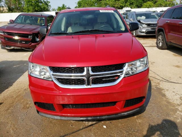 3C4PDCAB8CT366915 - 2012 DODGE JOURNEY SE RED photo 5