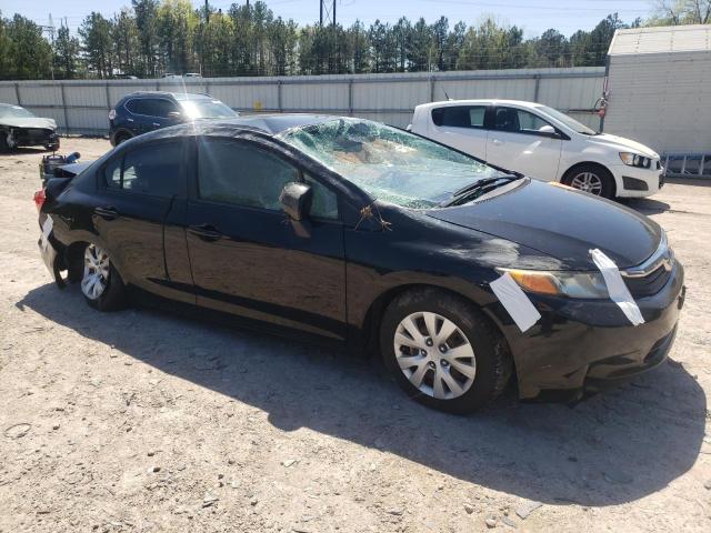 2HGFB2F51CH332324 - 2012 HONDA CIVIC LX BLUE photo 4