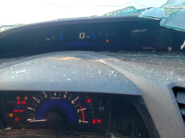 2HGFB2F51CH332324 - 2012 HONDA CIVIC LX BLUE photo 9