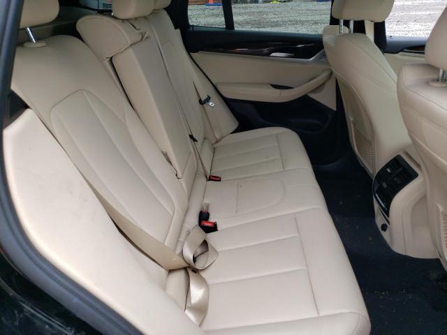 5UXTR9C51KLE16091 - 2019 BMW X3 XDRIVE30I BLACK photo 10