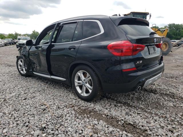 5UXTR9C51KLE16091 - 2019 BMW X3 XDRIVE30I BLACK photo 2