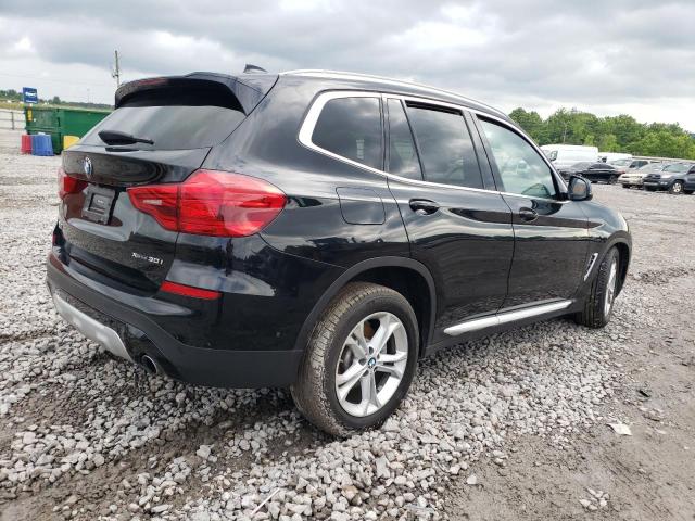 5UXTR9C51KLE16091 - 2019 BMW X3 XDRIVE30I BLACK photo 3