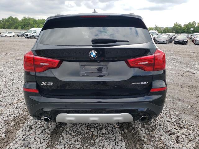 5UXTR9C51KLE16091 - 2019 BMW X3 XDRIVE30I BLACK photo 6