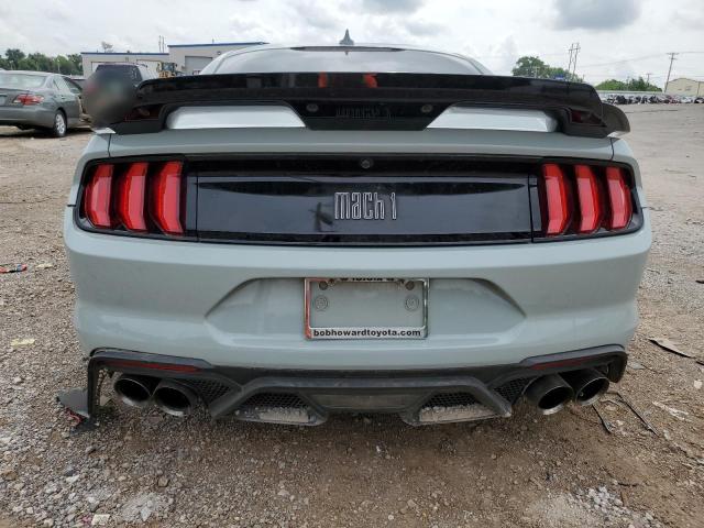 1FA6P8R06M5550812 - 2021 FORD MUSTANG MACH I GRAY photo 6