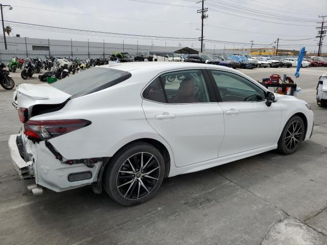 4T1G11AK2PU807684 - 2023 TOYOTA CAMRY SE NIGHT SHADE WHITE photo 3