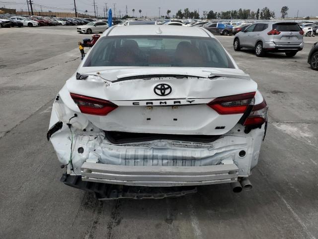 4T1G11AK2PU807684 - 2023 TOYOTA CAMRY SE NIGHT SHADE WHITE photo 6