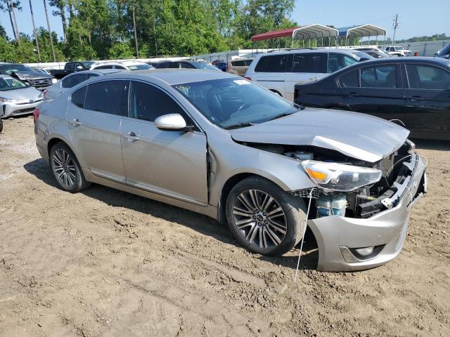 KNALN4D7XE5138178 - 2014 KIA CADENZA PREMIUM SILVER photo 4