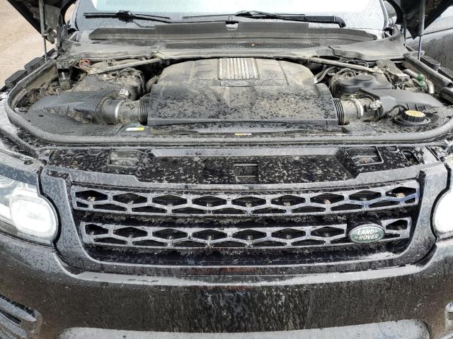 SALWV2EF5GA593114 - 2016 LAND ROVER RANGE ROVE AUTOBIOGRAPHY BLACK photo 12