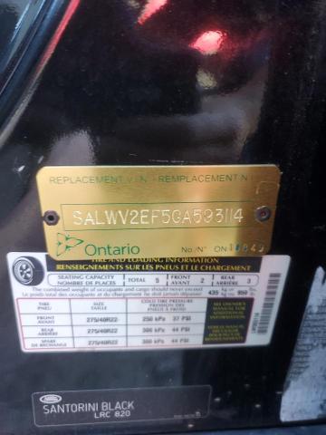 SALWV2EF5GA593114 - 2016 LAND ROVER RANGE ROVE AUTOBIOGRAPHY BLACK photo 13