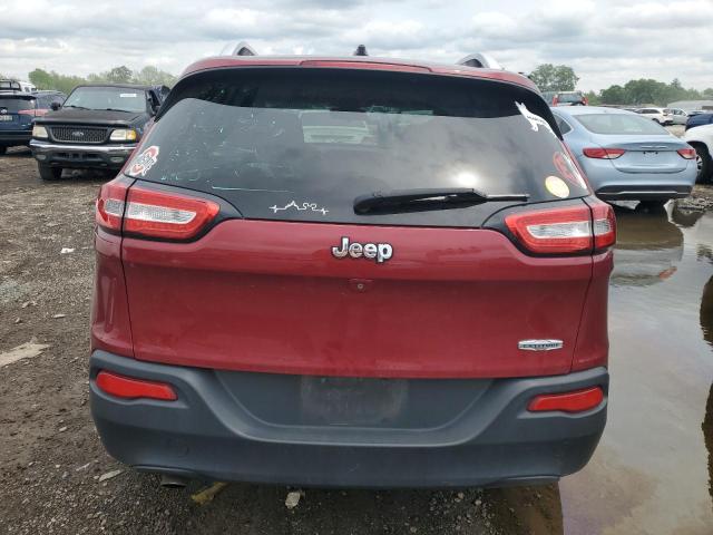 1C4PJLCBXFW560589 - 2015 JEEP CHEROKEE LATITUDE BURGUNDY photo 6