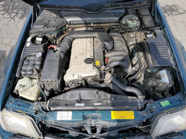 WDBFA63E5SF111420 - 1995 MERCEDES-BENZ SL 320 GREEN photo 11