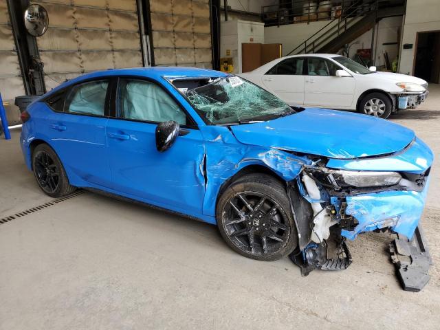 19XFL2H88NE018168 - 2022 HONDA CIVIC SPORT 蓝色 照片 4