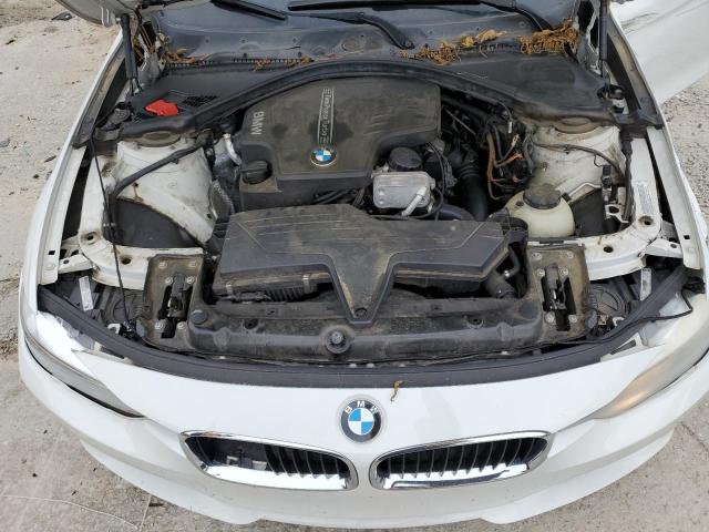 WBA3C1C55DF442595 - 2013 BMW 328 I SULEV WHITE photo 11