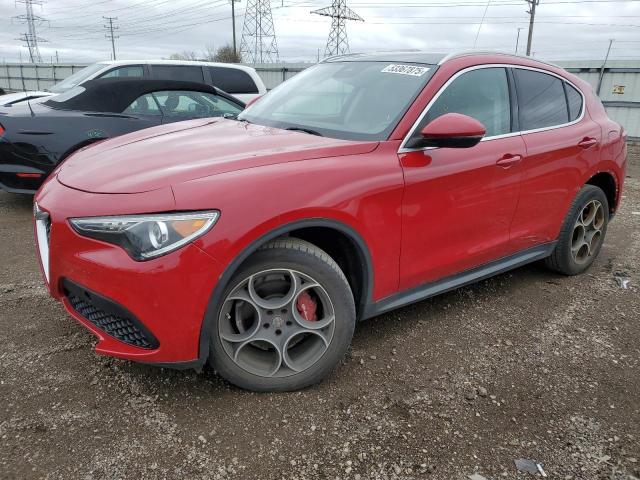 ZASFAKBN7J7B80170 - 2018 ALFA ROMEO STELVIO TI წითელი ფოტო 1