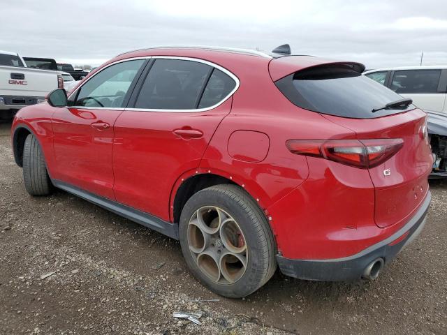 ZASFAKBN7J7B80170 - 2018 ALFA ROMEO STELVIO TI წითელი ფოტო 2