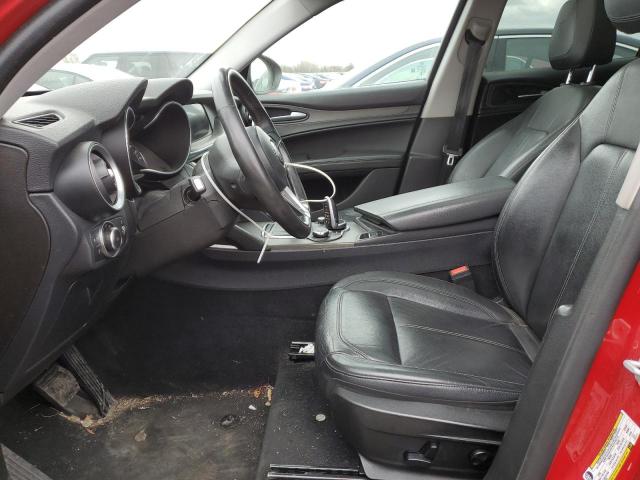 ZASFAKBN7J7B80170 - 2018 ALFA ROMEO STELVIO TI წითელი ფოტო 7