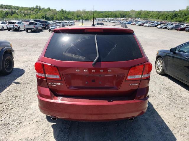 3D4PH3FG8BT507301 - 2011 DODGE JOURNEY CREW MAROON photo 6