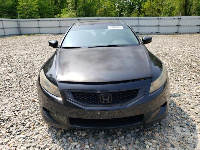 1HGCS228X8A007857 - 2008 HONDA ACCORD EXL BLACK photo 5