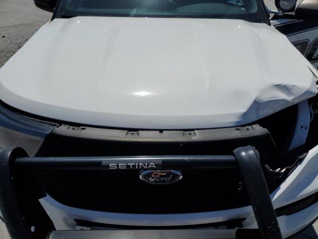 1FM5K8AB3MGB72272 - 2021 FORD EXPLORER POLICE INTERCEPTOR 白色 照片 12