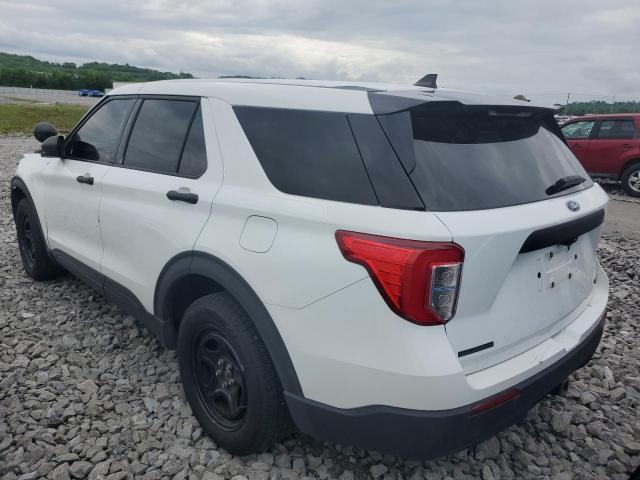 1FM5K8AB3MGB72272 - 2021 FORD EXPLORER POLICE INTERCEPTOR 白色 照片 2
