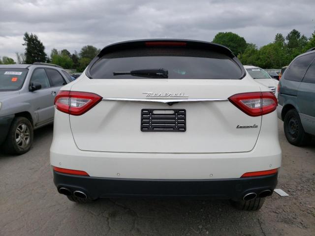 ZN661XUA4HX233299 - 2017 MASERATI LEVANTE WHITE photo 6