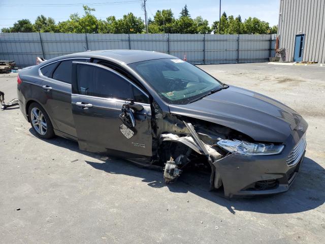 3FA6P0SU0GR115929 - 2016 FORD FUSION TITANIUM PHEV GRAY photo 4