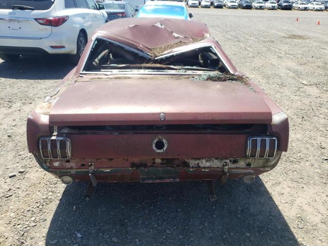 6R07C129289 - 1966 FORD MUSTANG MAROON photo 6