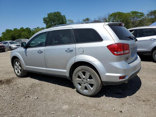 3C4PDCDG5DT595058 - 2013 DODGE JOURNEY CREW SILVER photo 2