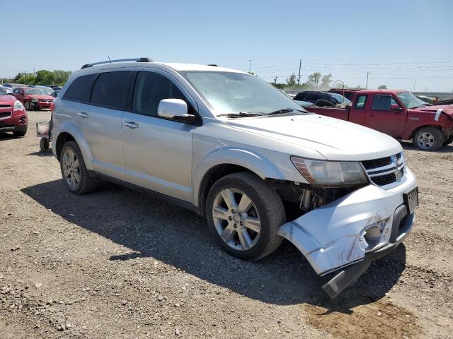 3C4PDCDG5DT595058 - 2013 DODGE JOURNEY CREW SILVER photo 4