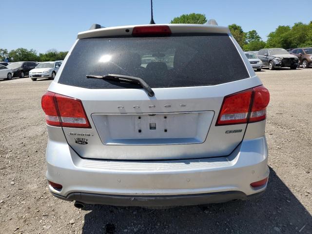 3C4PDCDG5DT595058 - 2013 DODGE JOURNEY CREW SILVER photo 6