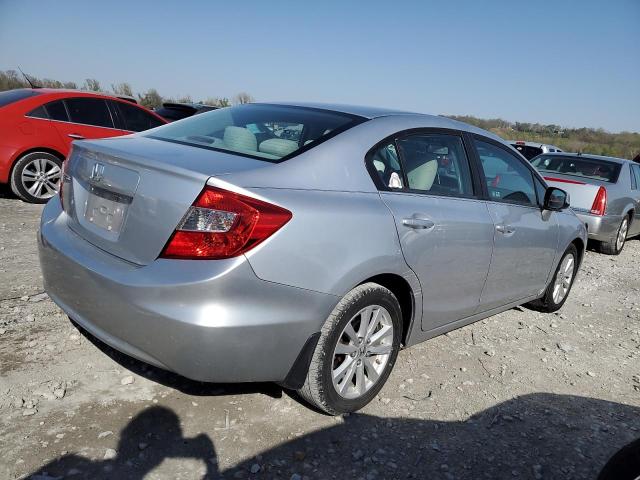 19XFB2F89CE050517 - 2012 HONDA CIVIC EX SILVER photo 3