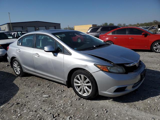 19XFB2F89CE050517 - 2012 HONDA CIVIC EX SILVER photo 4