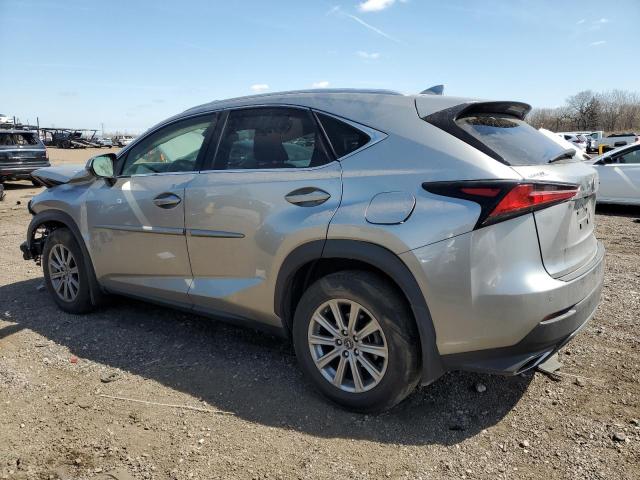 JTJBARBZ1K2209595 - 2019 LEXUS NX 300 BASE ნაცრისფერი ფოტო 2