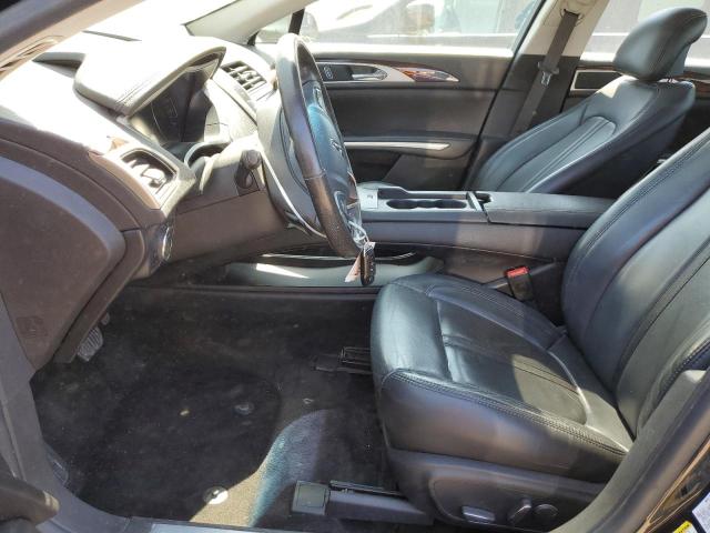 3LN6L2G93ER822487 - 2014 LINCOLN MKZ BLACK photo 7