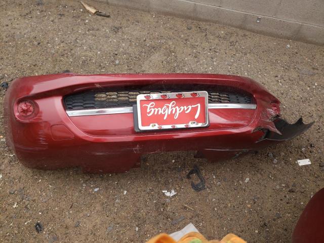 1N4AZ0CP2FC332540 - 2015 NISSAN LEAF S RED photo 12