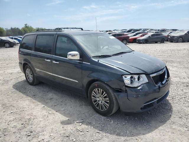 2C4RC1CGXDR646087 - 2013 CHRYSLER TOWN & COU TOURING L GRAY photo 4