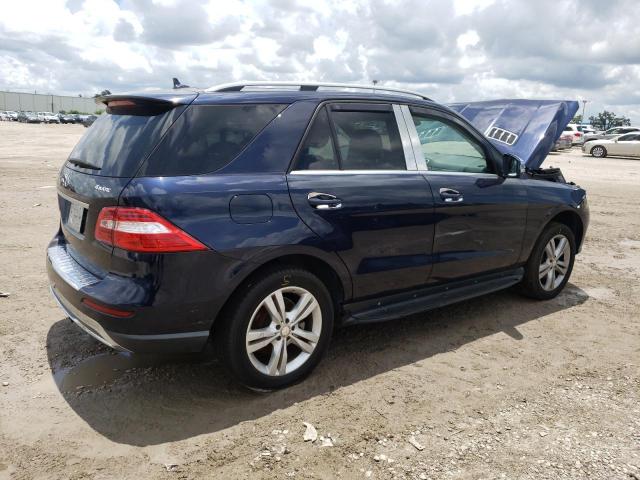 4JGDA5HB2DA251437 - 2013 MERCEDES-BENZ ML 350 4MATIC BLACK photo 3