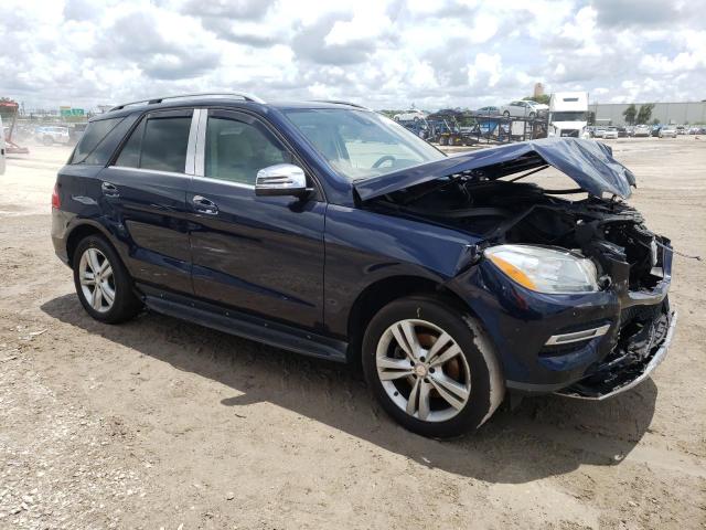 4JGDA5HB2DA251437 - 2013 MERCEDES-BENZ ML 350 4MATIC BLACK photo 4