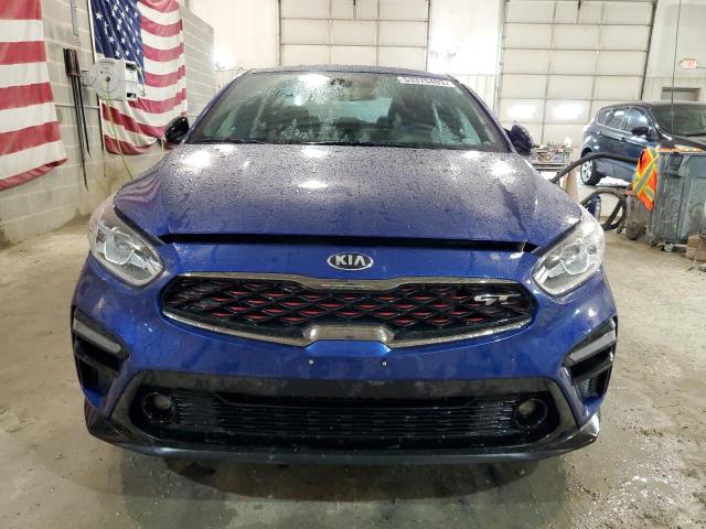 3KPF44ACXME366933 - 2021 KIA FORTE GT BLUE photo 5