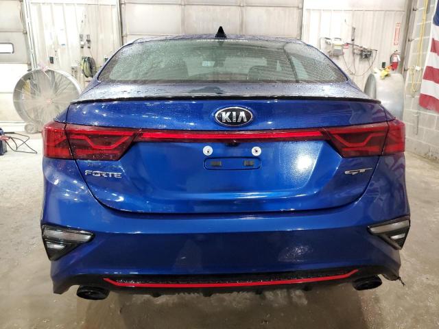 3KPF44ACXME366933 - 2021 KIA FORTE GT BLUE photo 6